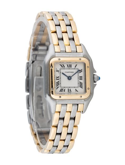 cartier panther watch price|cartier panthere watch two tone.